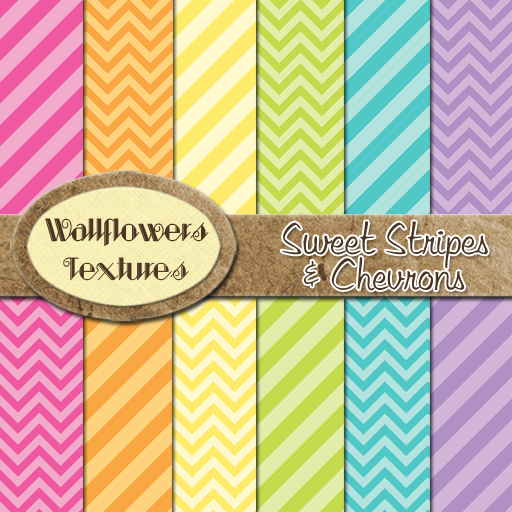 *Wallflowers* Sweet Stripes & Chevrons