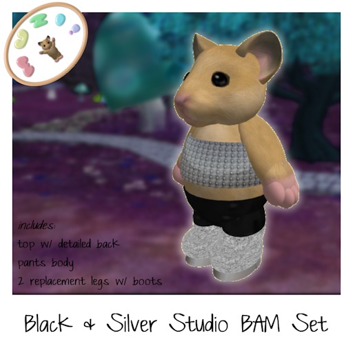 MUZI - Studio BAM - Black / Silver