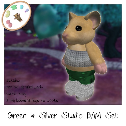 MUZI - Studio BAM - Green / Silver