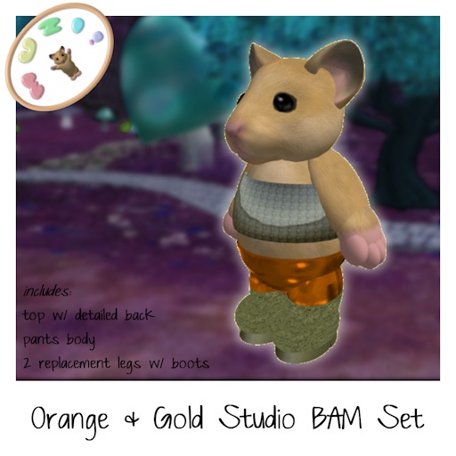 MUZI - Studio BAM - Orange / Gold