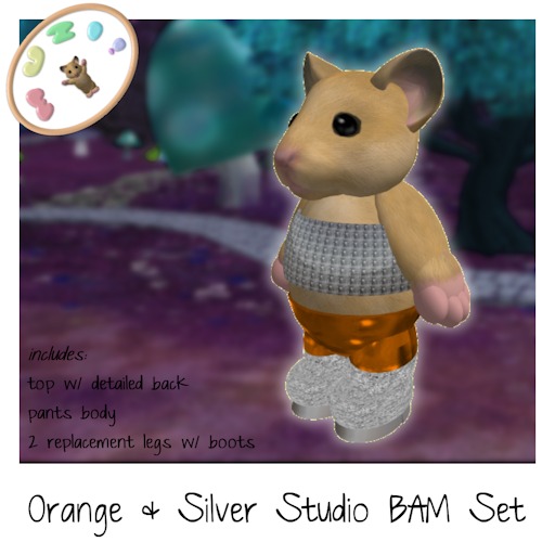 MUZI - Studio BAM - Orange / Silver