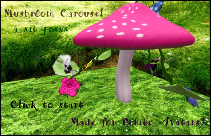 Mushroom Carousel for Petites