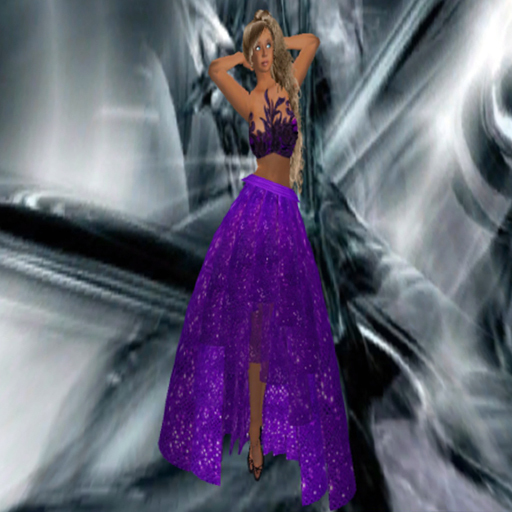 tinkerbell purple dress Second Life Marketplace