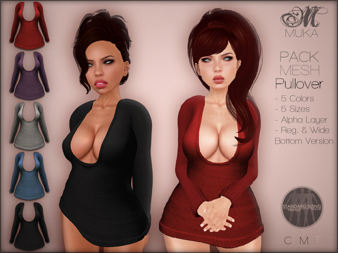 *MUKA* Pullover Pack (MESH)