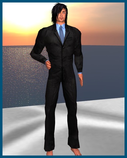 black suit for men***