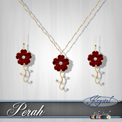 ::: Krystal ::: Perah - Jewelry Set - Gold (MultiJewel)