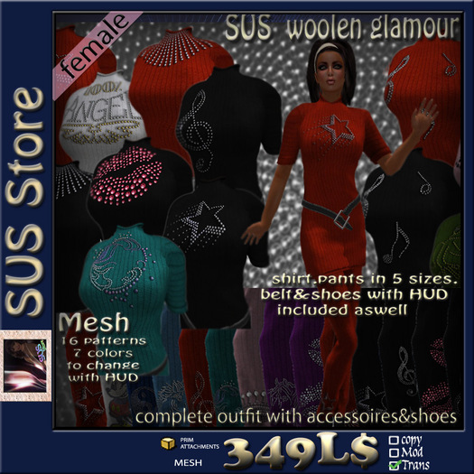 SUS Woolen Glamour-Complete Outfit