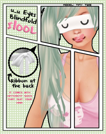 [NoRe!] u_u Eyes Blindfold