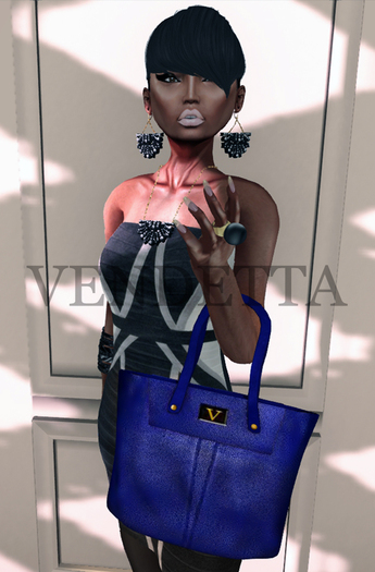 VENDETTA - Antognia Bag (Blue)