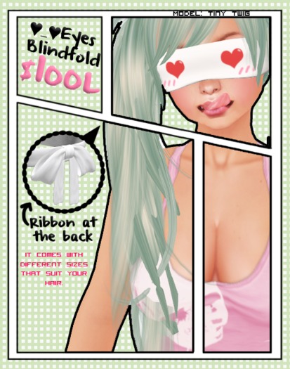 [NoRe!] <3_<3 Eyes Blindfold
