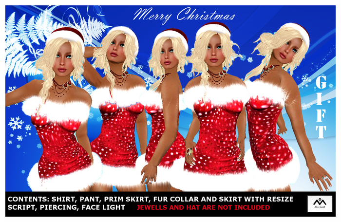 CHRISTMAS FUR DRESS SPECIAL PROMO L 10 