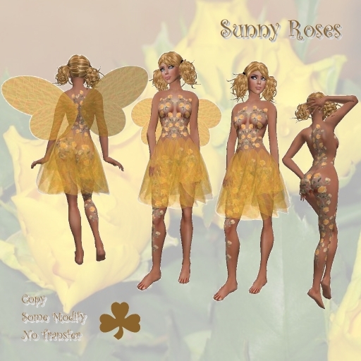 Sunny Roses - Fairy outfit