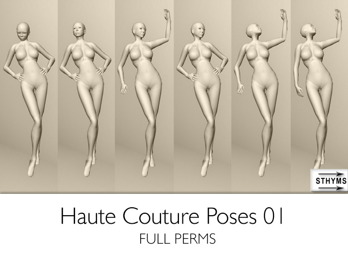 STHYMS - Haute Couture Poses 01 FULL PERMS