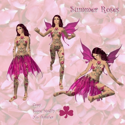 Summer Roses - Fairy outfit