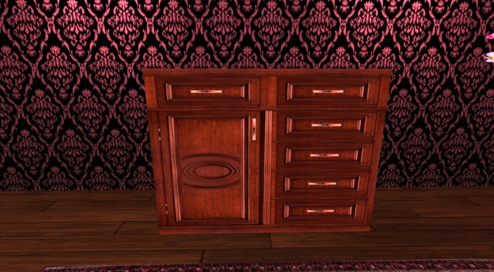 Mahogany Sideboard-Cabinet (Modell_1)