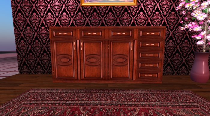 Mahogany Sideboard-Cabinet (Modell_4)