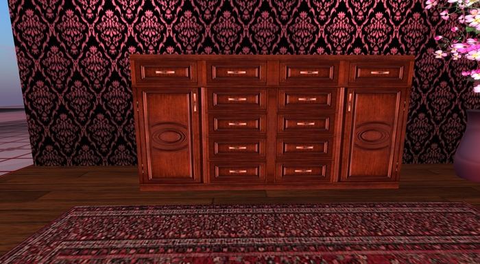 Mahogany Sideboard-Cabinet (Modell_5)