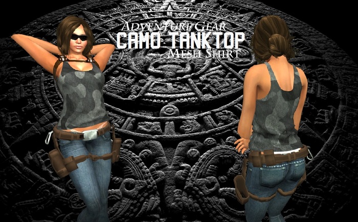 Adventure Gear Tanktop Camo Styles
