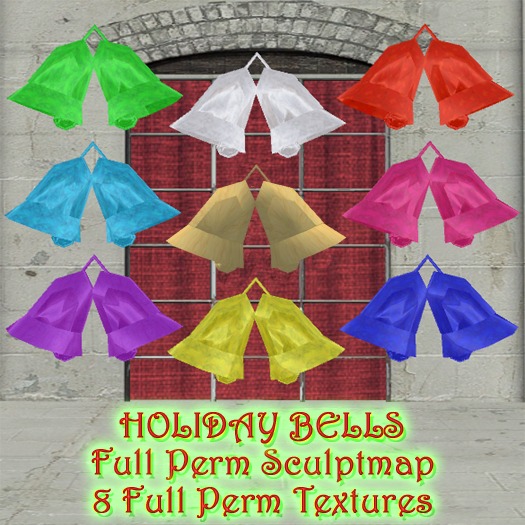 Holiday Bells Sculptmap Full Perm Boxed