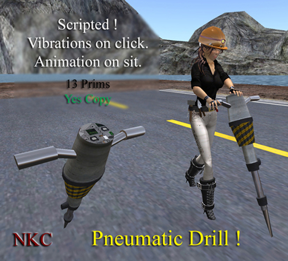 Pneumatic Drill by NKC