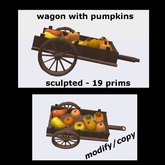 Wagon with pumpkins (mod/copy)