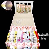 Zooby Toddler Bedding Set Wednesday Boy
