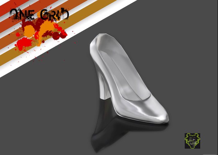 .:: ONE GRID ::. Silver Pumps