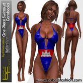 Babele Fashion One Piece Swimsuit Cambodia