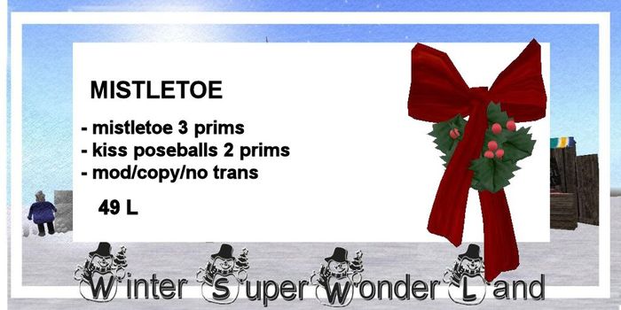 Mistletoe Boxed (3d sculpt)