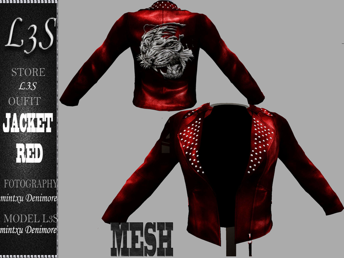 [ L3S ] JACKET RED