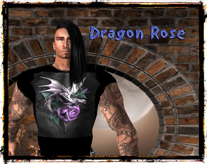 RpR Dragon Rose Shirt