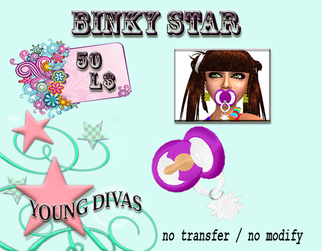 ~A~Blingy Binky -Star