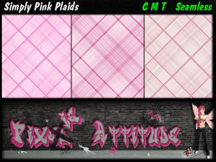 Simply Pink Plaids - Texture
