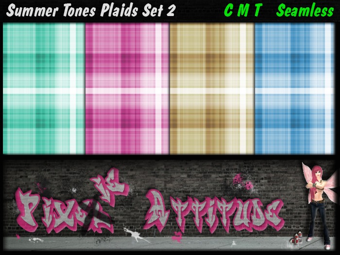 Summer Tones Plaids Set 2