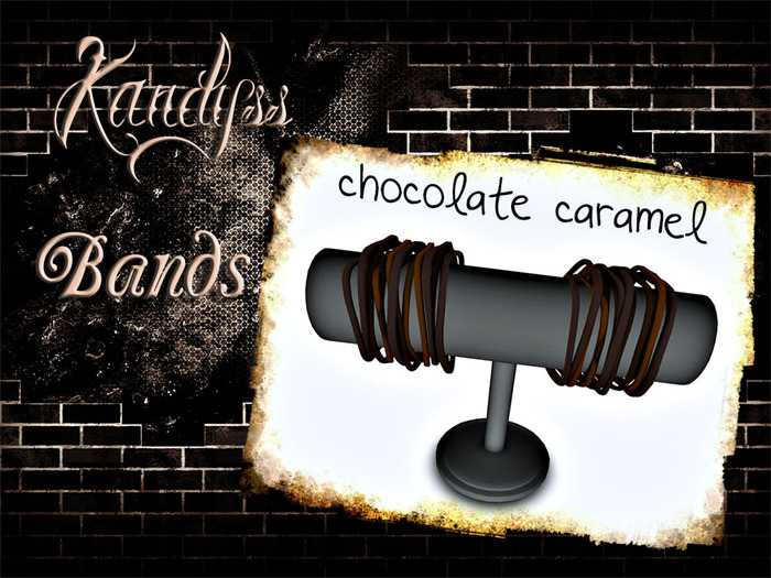 KANDYSS Bands chocolate caramel 