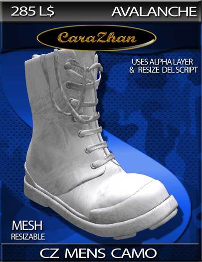 CZ MENS AVALANCHE CAMO MILITARY/ARMY LEATHER COMBAT BOOTS