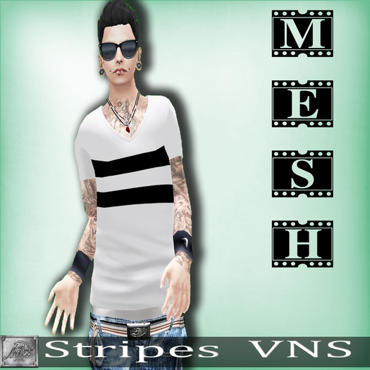 [M.o.w] Stripes VNS (Bag Wear)