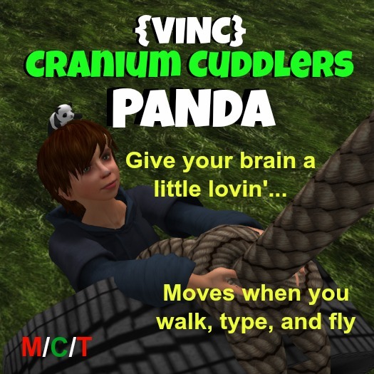 {VINC} Cranium Cuddler - Panda - Boxed