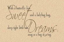 Jessica's Decals - Sweet Dreams