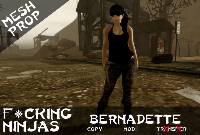 *FN* Bernadette Pose + Gun