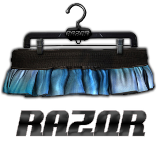 =Razorblade Jacket= Nylon Cotton Tutu /// Blue