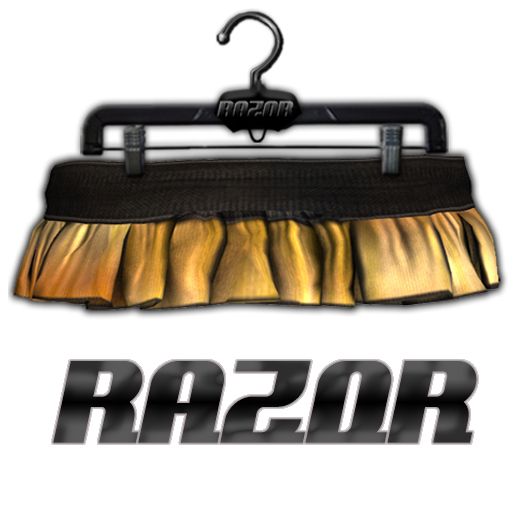 =Razorblade Jacket= Nylon Cotton Tutu /// Grunge