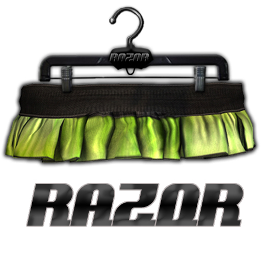 =Razorblade Jacket= Nylon Cotton Tutu /// Green