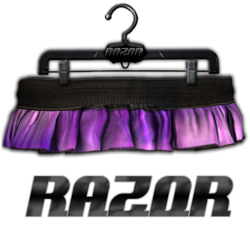 =Razorblade Jacket= Nylon Cotton Tutu /// Violet 