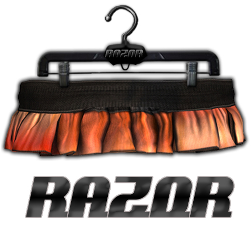 =Razorblade Jacket= Nylon Cotton Tutu /// Orange