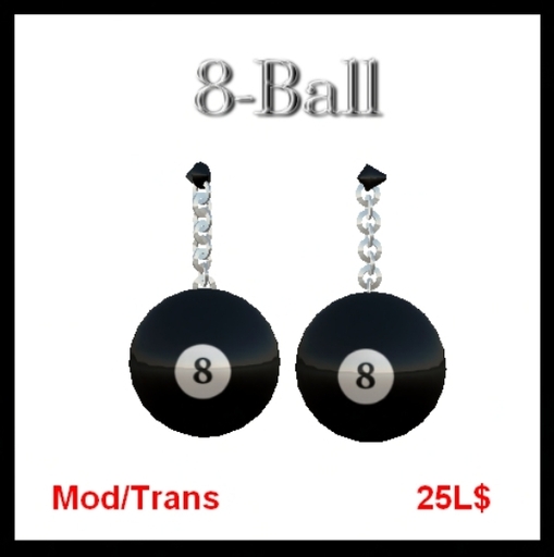 8-Ball Earrings