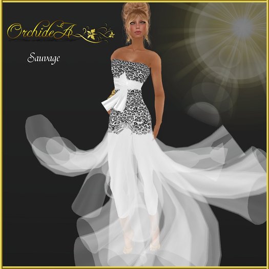 ** Orchidea**  sauvage white