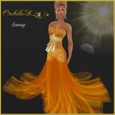** Orchidea**  sauvage orange gold