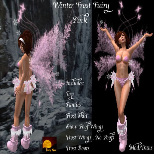 Winter Frost Fairy Pink Set