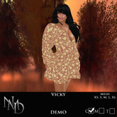 .:[NMD]:.  Vicky Dress Box (Brown)